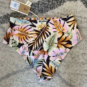 Billabong high waisted swimsuit bottoms